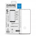 Fuji Curved-to-fit Screen Protector - калено стъклено защитно покритие за дисплея на Samsung Galaxy S21 (прозрачен) 1