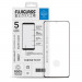 Fuji Curved-to-fit Screen Protector - калено стъклено защитно покритие за дисплея на Samsung Galaxy S21 Plus (прозрачен) 1