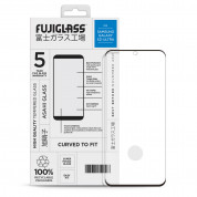 Fuji Curved-to-fit Screen Protector - калено стъклено защитно покритие за дисплея на Samsung Galaxy S21 Ultra (прозрачен)
