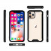 Tel Protect Acrylic Case - удароустойчив хибриден кейс за iPhone SE (2022), iPhone SE (2020), iPhone 8, iPhone 7 (черен-прозрачен)  4