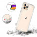 Tel Protect Acrylic Case - удароустойчив хибриден кейс за iPhone SE (2022), iPhone SE (2020), iPhone 8, iPhone 7 (черен-прозрачен)  3