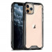 Tel Protect Acrylic Case - удароустойчив хибриден кейс за iPhone SE (2022), iPhone SE (2020), iPhone 8, iPhone 7 (черен-прозрачен)  1