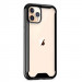 Tel Protect Acrylic Case - удароустойчив хибриден кейс за iPhone SE (2022), iPhone SE (2020), iPhone 8, iPhone 7 (черен-прозрачен)  2