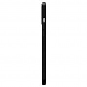 Tel Protect Liquid Air Case - силиконов (TPU) калъф за iPhone 12 Pro Max (черен)  2