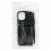 Tel Protect Liquid Air Case - силиконов (TPU) калъф за iPhone 12 Pro Max (черен)  4