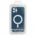 Tel Protect MagSilicone Case - силиконов (TPU) калъф с вграден магнитен конектор (MagSafe) за iPhone 12 mini (тъмносин) 6