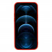 Tel Protect MagSilicone Case - силиконов (TPU) калъф с вграден магнитен конектор (MagSafe) за iPhone 12 Pro (червен) 3