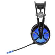 Abko Ncore LED 7.1 Gaming Headset B581 - RGB гейминг слушалки с микрофон и USB връзка (черен) 3