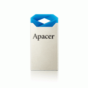 Apacer AH111 Flash Drive Crystal 32GB - компактна алуминиева флаш памет 32GB (син)