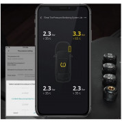 Xiaomi 70mai T02 Tire Pressure Monitoring - система за наблюдение на налягането и температурата в автомобилните гумите (черен) 2