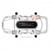 Xiaomi 70mai T02 Tire Pressure Monitoring - система за наблюдение на налягането и температурата в автомобилните гумите (черен) 1