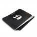 Karl Lagerfeld Iconic Leather Laptop Sleeve 13 - дизайнерски кожен калъф за MacBook и преносими компютри до 13 инча (черен) 3