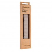 Tactical 726 Leather Loop Band - кожена каишка от естествена кожа за Apple Watch 38мм, 40мм (кремав) 4