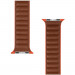 Tactical 731 Leather Loop Band - кожена каишка от естествена кожа за Apple Watch 38мм, 40мм, 41мм (оранжев) 2
