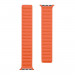 Tactical 731 Leather Loop Band - кожена каишка от естествена кожа за Apple Watch 38мм, 40мм, 41мм (оранжев) 1