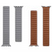 Tactical 725 Leather Loop Band - кожена каишка от естествена кожа за Apple Watch 38мм, 40мм, 41мм (сив) 3