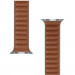 Tactical 725 Leather Loop Band - кожена каишка от естествена кожа за Apple Watch 38мм, 40мм, 41мм (сив) 2