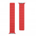 Tactical 729 Leather Loop Band - кожена каишка от естествена кожа за Apple Watch 38мм, 40мм, 41мм (червен) 1