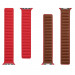 Tactical 729 Leather Loop Band - кожена каишка от естествена кожа за Apple Watch 38мм, 40мм, 41мм (червен) 3
