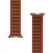 Tactical 729 Leather Loop Band - кожена каишка от естествена кожа за Apple Watch 38мм, 40мм, 41мм (червен) 2