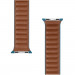 Tactical 730 Leather Loop Band - кожена каишка от естествена кожа за Apple Watch 38мм, 40мм, 41мм (син) 2