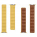 Tactical 733 Leather Loop Band - кожена каишка от естествена кожа за Apple Watch 38мм, 40мм, 41мм (жълт) 3
