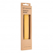 Tactical 733 Leather Loop Band for Apple Watch 38mm, 40mm, 41mm (yellow) 3