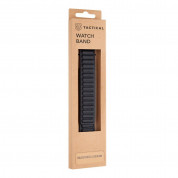 Tactical 723 Leather Loop Band - кожена каишка от естествена кожа за Apple Watch 38мм, 40мм (черен) 4