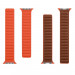 Tactical 742 Leather Loop Band - кожена каишка от естествена кожа за Apple Watch 42мм, 44мм, 45мм (оранжев) 3