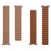 Tactical 735 Leather Loop Band - кожена каишка от естествена кожа за Apple Watch 42мм, 44мм, 45мм, Ultra 49мм (кафяв) 3