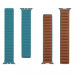 Tactical 738 Leather Loop Band - кожена каишка от естествена кожа за Apple Watch 42мм, 44мм, 45мм, Ultra 49мм (светлозелен) 3