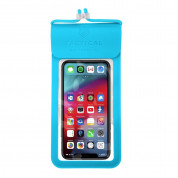 Tactical Splash Pouch L/XL - универсален водоустойчив калъф за смартфони до 6.5 инча (син)