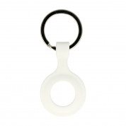 Tel Silicone Keyring for Apple AirTag (white)