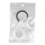 Tel Silicone Keyring for Apple AirTag (white) 2