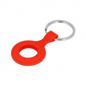 Tel Silicone Keyring for Apple AirTag (red) 1