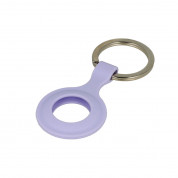 Tel Silicone Keyring for Apple AirTag (purple) 1