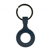 Tel Silicone Keyring for Apple AirTag (navy)