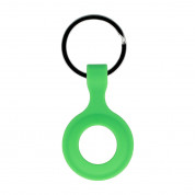 Tel Silicone Keyring - силиконов ключодържател за Apple AirTag (зелен)