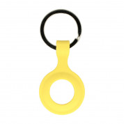 Tel Silicone Keyring for Apple AirTag (yellow)