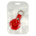 Tel PU Leather Keyring - ключодържател от изкуствена кожа за Apple AirTag (червен) 4