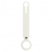Tel Silicone Loop for Apple AirTag (white) 3