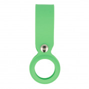 Tel Silicone Loop - силиконова каишка за Apple AirTag (зелен)