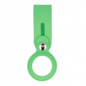 Tel Silicone Loop - силиконова каишка за Apple AirTag (зелен) 1