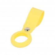 Tel Silicone Loop for Apple AirTag (yellow) 2