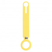 Tel Silicone Loop for Apple AirTag (yellow) 3