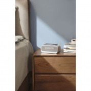 Anker SoundCore Wakey Bluetooth Speaker, FM, Clock, Qi 10W Charger - безжичен портативен спийкър с FM радио, часовник с аларма и поставка за безжично зареждане (бял) 4