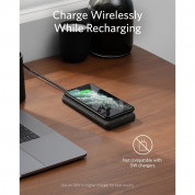 Anker PowerCore Sense III 10000 mAh Hybrid Wireless Portable Charger - преносима външна батерия с USB-C порт, USB-A изход и безжично зареждане (черен) 9