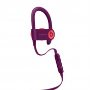Beats Powerbeats 3 Pop Collection Wireless Earphones - спортни безжични слушалки с микрофон и управление на звука за iPhone, iPod и iPad (лилав-червен) 2
