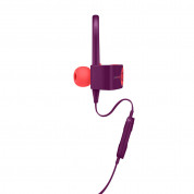 Beats Powerbeats 3 Pop Collection Wireless Earphones - спортни безжични слушалки с микрофон и управление на звука за iPhone, iPod и iPad (лилав-червен) 3
