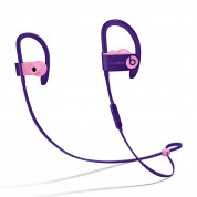 Beats Powerbeats 3 Pop Collection Wireless Earphones - спортни безжични слушалки с микрофон и управление на звука за iPhone, iPod и iPad (лилав-розов)